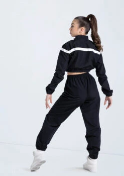 Weissman Cropped Track Jacket -Dance Clothing Store 14304 black 14308 black 543 18667.1692402195