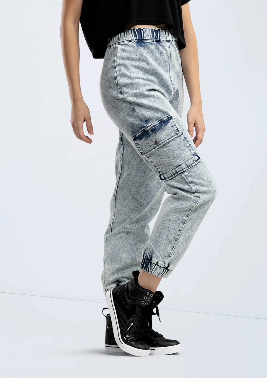 Weissman Denim Cargo Pocket Joggers 1 Weissman Denim Cargo Pocket Joggers