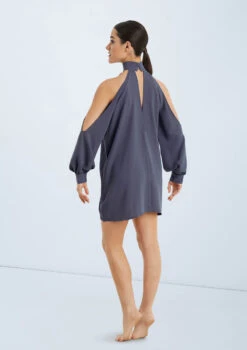 Weissman Open Sleeve Overdress 12 Weissman Open Sleeve Overdress -Dance Clothing Store D10759 slateblue 020 77302.1678890789