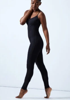 Alegra Basic Camisole Unitard - Black -Dance Clothing Store alc0125 black front 3t 01566.1691191550