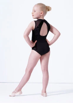 Bloch Girls Madinsson Zip Front Tank Leotard -Dance Clothing Store blcl1035 black back 2 72159.1675901673