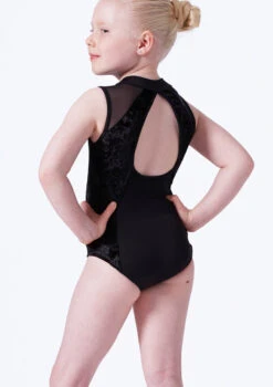 Bloch Girls Madinsson Zip Front Tank Leotard -Dance Clothing Store blcl1035 black back t 42151.1696980303