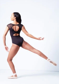 Bloch Emma Boat Neck Lace Leotard -Dance Clothing Store bll4162 black back 64185.1679927440