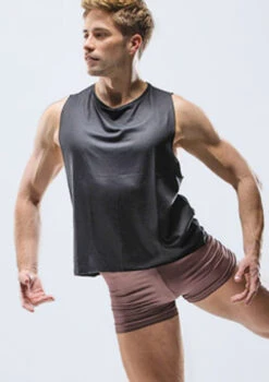 Ballet Rosa Mens Kosal Tank Top -Dance Clothing Store brkosal black frontmain 1t 58039.1698803367