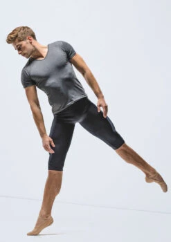 Ballet Rosa Mens Nizar Printed T-Shirt -Dance Clothing Store brnizar grey frontmain 1 87938.1678926906