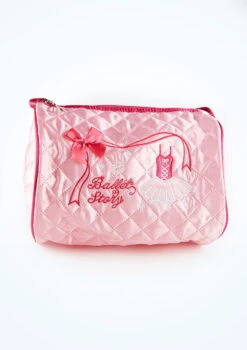 Capezio Embroidered Ballet Dance Bag -Dance Clothing Store cab284 pink front t 04361.1698711779