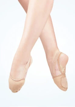 Capezio Canvas Hanami Pirouette -Dance Clothing Store cah064w suntan front 1 69481.1695252106