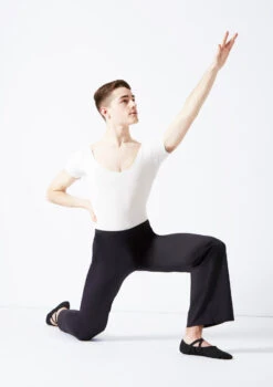 Freed RAD Mens Short Sleeve Leotard -Dance Clothing Store fraaron white front 1 24074.1678927594