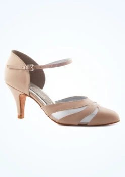 Freed Dancesteps Betty Ballroom Shoe- 2.5"- Blush -Dance Clothing Store frbetty blush main 1t 75392.1694685288