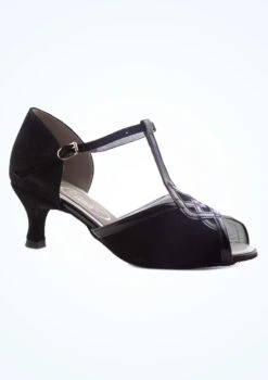 Freed Dancesteps Francis Ballroom Shoe- 2" - Black -Dance Clothing Store frfrancis blk main 1t 94412.1694685299