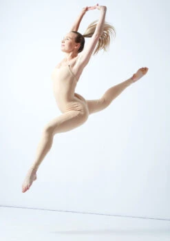 Move Dance Elsa Unitard Nude -Dance Clothing Store moc0233 nud front 4 37411.1678928376