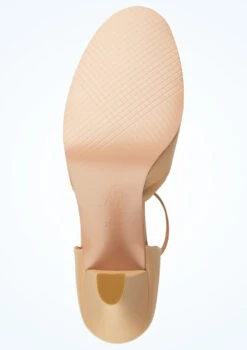 Move Dance Erika T-Bar Character Shoe 3" - Nude -Dance Clothing Store mok0026 tan bottom 1 63398.1678928570