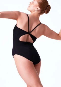 Move Dance Piper Open Back Camisole Leotard -Dance Clothing Store mol0173 black back t 54817.1695684819
