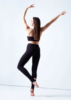 Move Dance Yana Stirrup Leggings -Dance Clothing Store mop0005 black back 1 75482.1678884501
