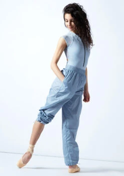 Move Dance Hattie Heat Retention Trouser -Dance Clothing Store mop0410 paleblue front 1 61080.1678884526