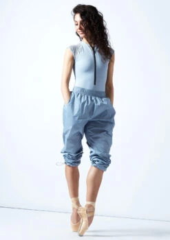 Move Dance Hattie Heat Retention Trouser -Dance Clothing Store mop0410 paleblue front 3 33143.1678884525