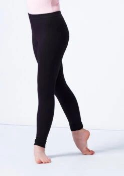 Move Dance Lana Girls Dance Leggings 7 Move Dance Lana Girls Dance Leggings -Dance Clothing Store mop5004 black front t 87957.1691020016