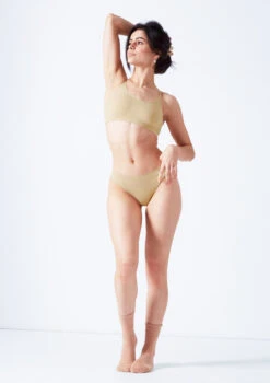 Move Dance Annie Seamless Brief - 2 Pack 26 Move Dance Annie Seamless Brief - 2 Pack -Dance Clothing Store mor0507 sand front 2edit 86634.1690413293
