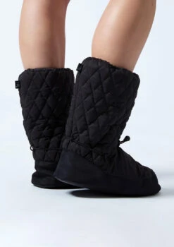 Move Dance Willow Warm Up Booties 14 Move Dance Willow Warm Up Booties -Dance Clothing Store moz0901 black back 1 42558.1678885140