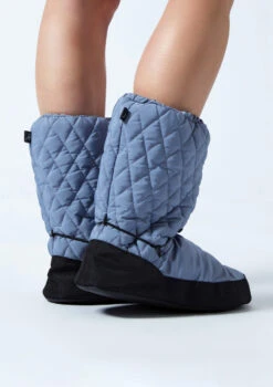 Move Dance Willow Warm Up Booties 11 Move Dance Willow Warm Up Booties -Dance Clothing Store moz0901 paleblue back 1 31720.1678885135