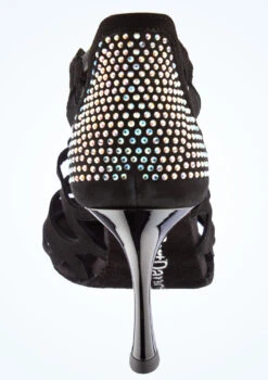 Port Dance Lara Dance Shoe 2.8" 7 Port Dance Lara Dance Shoe 2.8" -Dance Clothing Store pd814lara blk back 1 64614.1678885260