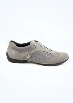 Port Dance Men's Rafael Dance Shoe -Dance Clothing Store pdpd07 grey side t 37067.1697757689