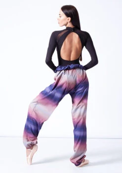 So Danca Dream Warm Up Pants -Dance Clothing Store rde2410 navy front 3 10508.1698711920